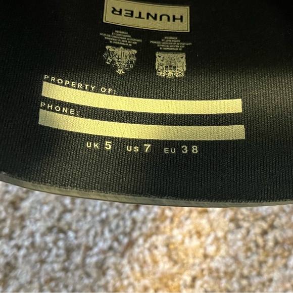 Hunter Women’s Original Short Rain Boots, US size 7, EUC - Picture 13 of 16